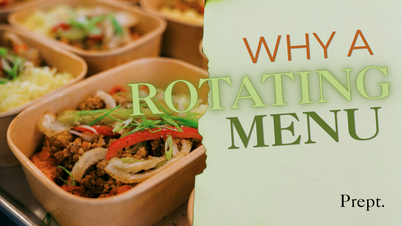 Using a Rotating Menu for Meal Delivery – Prept Meals