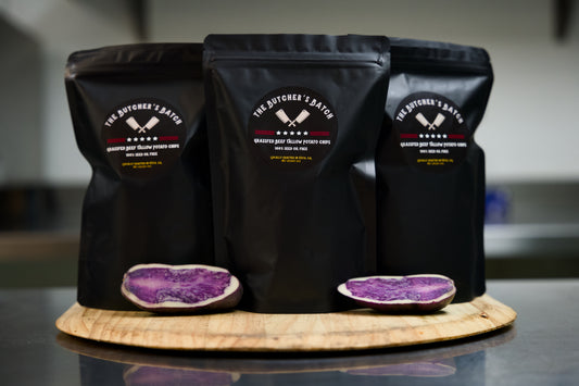 bags of butcher's batch chips